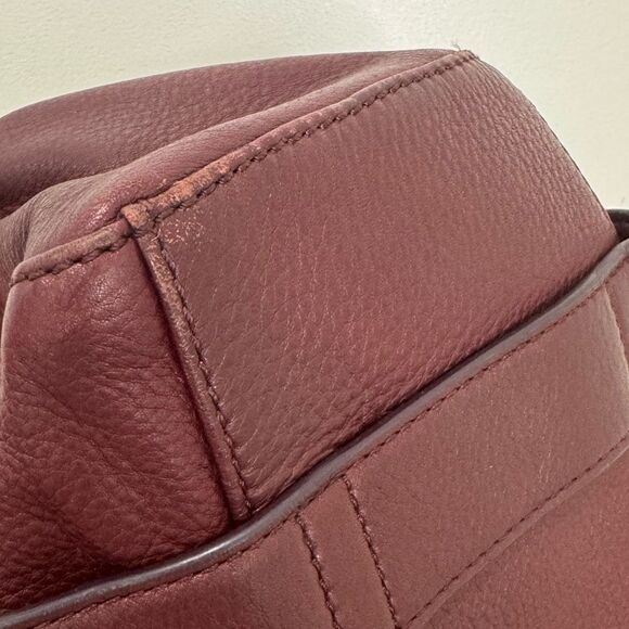Michael Kors Burgundy Brown Satchel - Picture 9 of 9